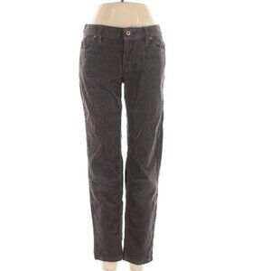 Land's End Grey Cords Women's Size 4 Low-Rise